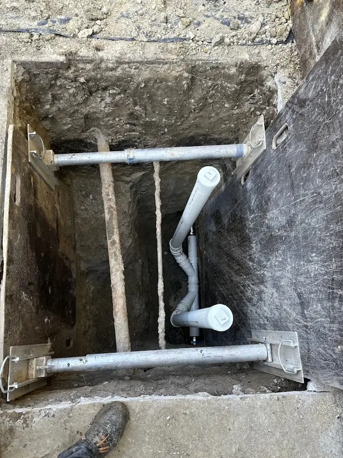 Experienced plumber completing Gas Line Repair work in Candler-McAfee